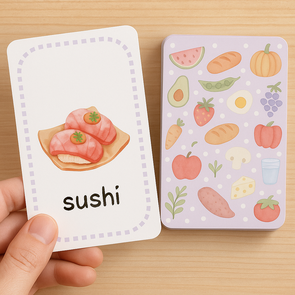 Guess the Food (Card Game)