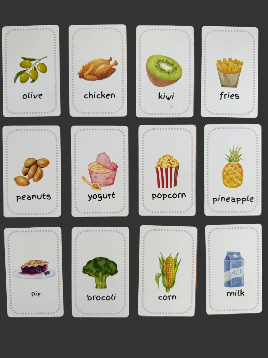 Guess the Food (Card Game)
