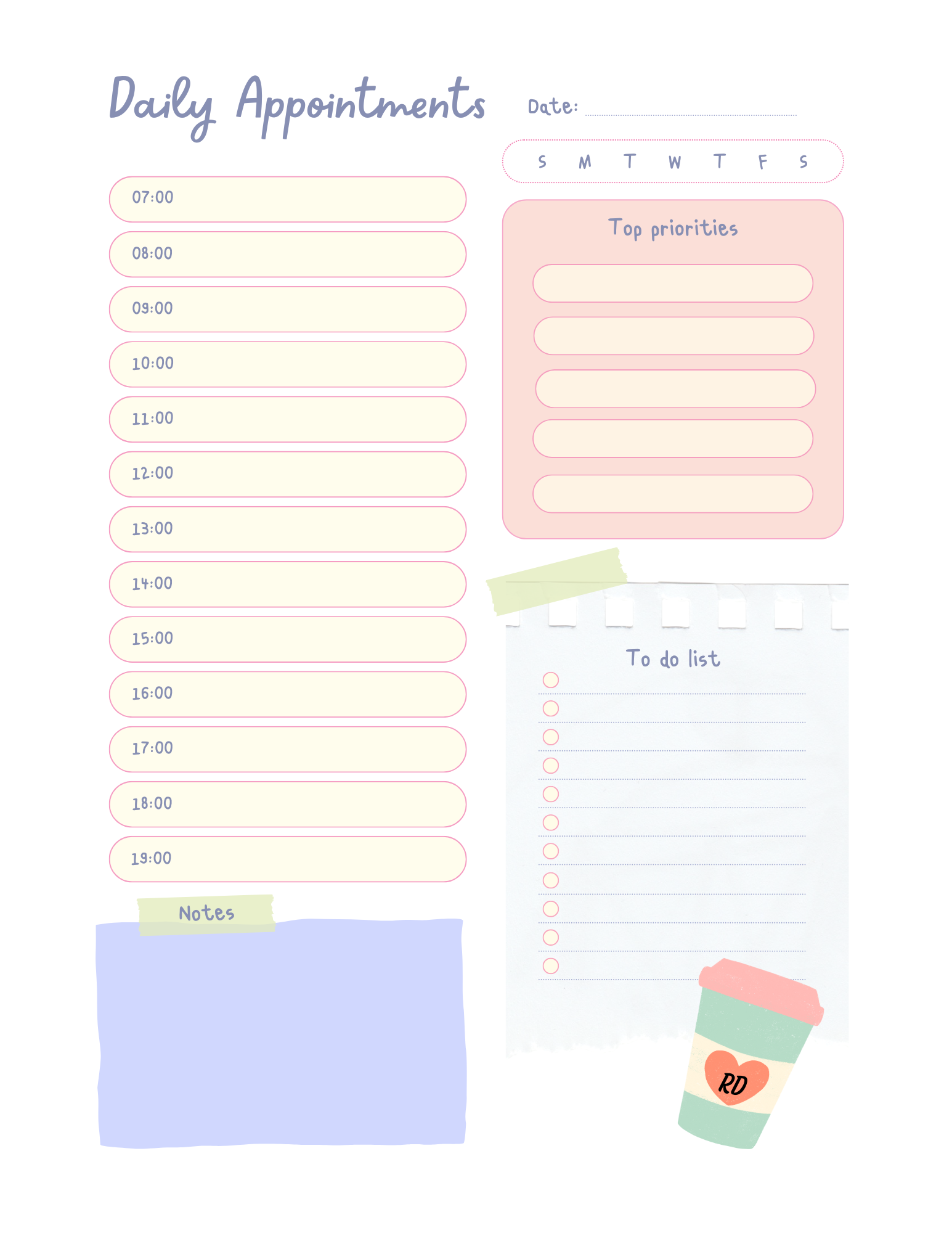 Daily Planners